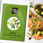 Buy Good Vibes Skin Firming Sheet Mask - Olive (20 ml) - Purplle