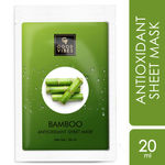 Buy Good Vibes Bamboo Antioxidant Sheet Mask | Sun Protection, Hydrating, Moisturizing | No Animal Testing (20 ml) - Purplle