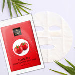 Buy Good Vibes Sebum Control Sheet Mask - Tomato (20 ml) - Purplle