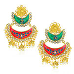 Buy Sukkhi Appealing Kundan Gold Plated Earring for Women - E78799 - Purplle