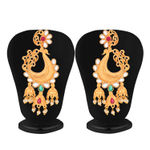 Buy Sukkhi Antique Peacock Gold Plated Kundan Earring for Women - E78828 - Purplle