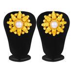 Buy Sukkhi Brilliant Gold Plated Pearl Stud for Women - E78844 - Purplle