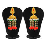 Buy Sukkhi Glistening Gold Plated Pearl Chandelier Earring for Women - E79171 - Purplle