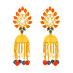 Buy Sukkhi Glorious Gold Plated Kundan Chandelier Earring for Women - E79175 - Purplle