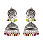 Buy Sukkhi Fashionable Oxidised Jhumki Earring for Women - E80690 - Purplle