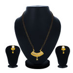 Buy Sukkhi Cluster Gold Plated Jalebi Mangalsutra for Women - MS79368 - Purplle