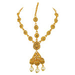 Buy Sukkhi Exotic Gold Plated LCT Stone Long Haram Dulhan Set for Women - N79355 - Purplle