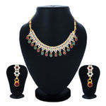 Buy Sukkhi Ravishing Gold Plated Colourful Choker Necklace Set for Women - N79396 - Purplle
