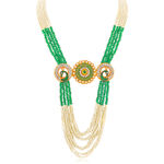 Buy Sukkhi Exotic Gold Plated Peacock Long Haram Necklace Set for Women - N79766 - Purplle