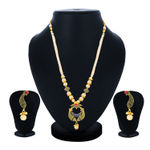 Buy Sukkhi Shimmering Fish Gold Plated Necklace Set for Women - N80102 - Purplle