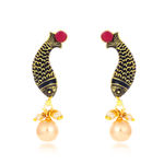 Buy Sukkhi Shimmering Fish Gold Plated Necklace Set for Women - N80102 - Purplle