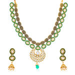 Buy Sukkhi Eye Catching Gold Plated Necklace Set for Women - N81909 - Purplle