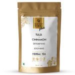Buy Good Vibes Plus Detoxifying + Soothing Herbal Tea - Tulsi + Cinnamon (50 gm) - Purplle