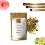 Buy Good Vibes Plus Relaxing + Detoxifying Green Tea - Hibiscus + Garcinia Cambogia (50 gm) - Purplle