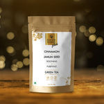 Buy Good Vibes Plus Soothing + Purifying Green Tea - Cinnamon + Jamun Seed (50 gm) - Purplle