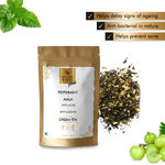 Buy Good Vibes Plus Anti-Acne + Anti-Ageing Green Tea - Peppermint + Amla (50 gm) - Purplle