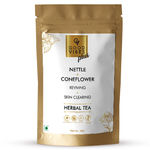 Buy Good Vibes Plus Reviving + Skin Clearing Herbal Tea - Nettle + Coneflower (50 gm) - Purplle