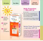 Buy Zenvista Meditech Spring Flower Sunscreen SPF 30 with D Tanning cream & Sun Block (100ml) Pack of 2 - Purplle