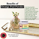Buy Avnii Organics Orange Peel Powder 100% Pure & Organic, For Skin Care Skin Whitening, (150 g) - Purplle