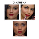 Buy SUGAR Cosmetics Mettle Matte Lipstick - 01 Athena (Red Terracotta) - Purplle