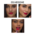 Buy SUGAR Cosmetics Mettle Matte Lipstick - 05 Hedone (Orange toned Red) - Purplle