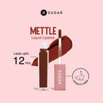 Buy SUGAR Cosmetics - Mettle - Liquid Lipstick - 11 Rigel (Rusty Orange) - 7 gms - Creamy, Lightweight Lipstick, Lasts Up to 14 hours - Purplle