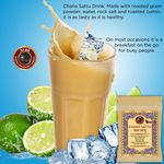 Buy Zenvista Meditech Chana Sattu, Good for Diabetes, Herbal Remedy, Instant Energy 200 gm - Purplle