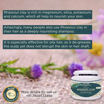 Buy Avnii Organics Rhassoul Clay Powder Great For Oily to Normal Skin, Detoxifying Mask for Skin & Hair, Softening Mask, (170 g) - Purplle
