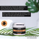 Buy Avnii Organics Dead Sea Mud Mask Great For Face, Acne & Blackheads Facial Exfoliator, Cleanser, Acne Reduction treatment, (170 g) - Purplle