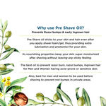 Buy LetsShave Pre Shave Oil with 100% Natural Essential Oil and Vitamin E for an irritation-free shave (100 ml) - Purplle