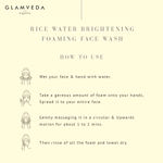 Buy Glamveda Rice Water Brighteing Foaming Face Wash (150 ml) - Purplle