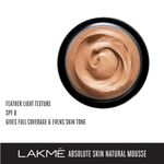 Buy Lakme Absolute Skin Natural Mousse - Beige Honey 05 (25 g) - Purplle