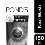 Buy Ponds Bright Miracle Detox Facewash with 10X Power of Charcoal |Detoxifies Skin | 150gm - Purplle