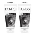 Buy Ponds Bright Miracle Detox Facewash with 10X Power of Charcoal |Detoxifies Skin | 150gm - Purplle