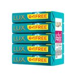 Buy Lux Fresh Splash Water Lily & Cooling Mint Soap Bar (100 g) (Buy 4 Get 1) - Purplle