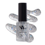 Buy NY Bae Nail Lacquer, Glitter | Shimmer Paint | Chip Resistant Polish | Highly Pigmented | Silver - High Line Moonlight 13 (6 ml) - Purplle