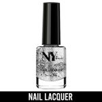 Buy NY Bae Nail Lacquer, Glitter | Shimmer Paint | Chip Resistant Polish | Highly Pigmented | Silver - 5th Avenue Moonlight 15 (6 ml) - Purplle