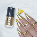 Buy Stay Quirky Nail Polish, Gold, Metallic Lust - Golden Lust 12 (6 ml) - Purplle