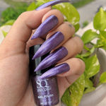 Buy Stay Quirky Nail Polish, Purple, Metallic Lust - Eggplant Passion 17 (6 ml) - Purplle