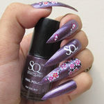 Buy Stay Quirky Nail Polish, Purple, Metallic Lust - Eggplant Passion 17 (6 ml) - Purplle