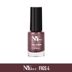 Buy NY Bae Sugar Effect Sprinkles Sundae Nail Lacquer - Figs Sprinkles Sundae 4 (6 ml) | Mauve Purple | Rich Pigment | Chip-proof | Cruelty Free - Purplle