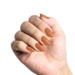 Buy NY Bae Sugar Effect Sprinkles Sundae Nail Lacquer - Peach Sprinkles Sundae 18 (6 ml) | Orange Peach | Rich Pigment | Chip-proof | Cruelty Free - Purplle