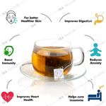 Buy Tea Treasure Pure Chamomile Tea - Calming & Soothing Sleep Tea for Stress and Anxiety - 1 Teabox (18 Pyramid Tea Bags) - Purplle