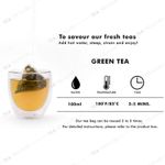 Buy Tea Treasure Darjeeling Super Green Tea for Weight Management - 1 Teabox (18 Pyramid Tea Bags) - Purplle