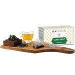Buy Tea Treasure Super Mint Green Tea - Antioxidants Rich, Refreshing Tea - 1 Teabox (18 Pyramid Tea Bags) - Purplle