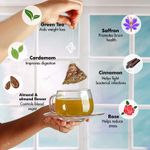 Buy Tea Treasure Kahwa Green Tea - Antioxidants Rich Desi kahwa Detox Tea - 1 Teabox (18 Pyramid Tea Bags) - Purplle