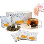 Buy Tea Treasure Immunity Tea - Strengthens immune system, Fights cold and flu - Detox Tea - 1 Teabox (18 Pyramid Tea Bags) - Purplle
