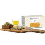 Buy Tea Treasure Sweet Dreams Tea - Chamomile & Lavender with other natural Herbs - Caffeine Free Calming Tea - 1 Teabox (18 Pyramid Tea Bags) - Purplle