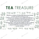 Buy TeaTreasure - Calm - Herbal Tisane Tea for Healthy Hair & Glowing Skin Detox Herbal Tea - 1 TeaBox ( 18 Pyramid Tea Bags ) - Purplle