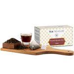 Buy Tea Treasure Punjabi Masala Chai with cinnamon, ginger, cardamom, black pepper and clove - 1 Teabox (18 Pyramid Tea Bags) - Purplle